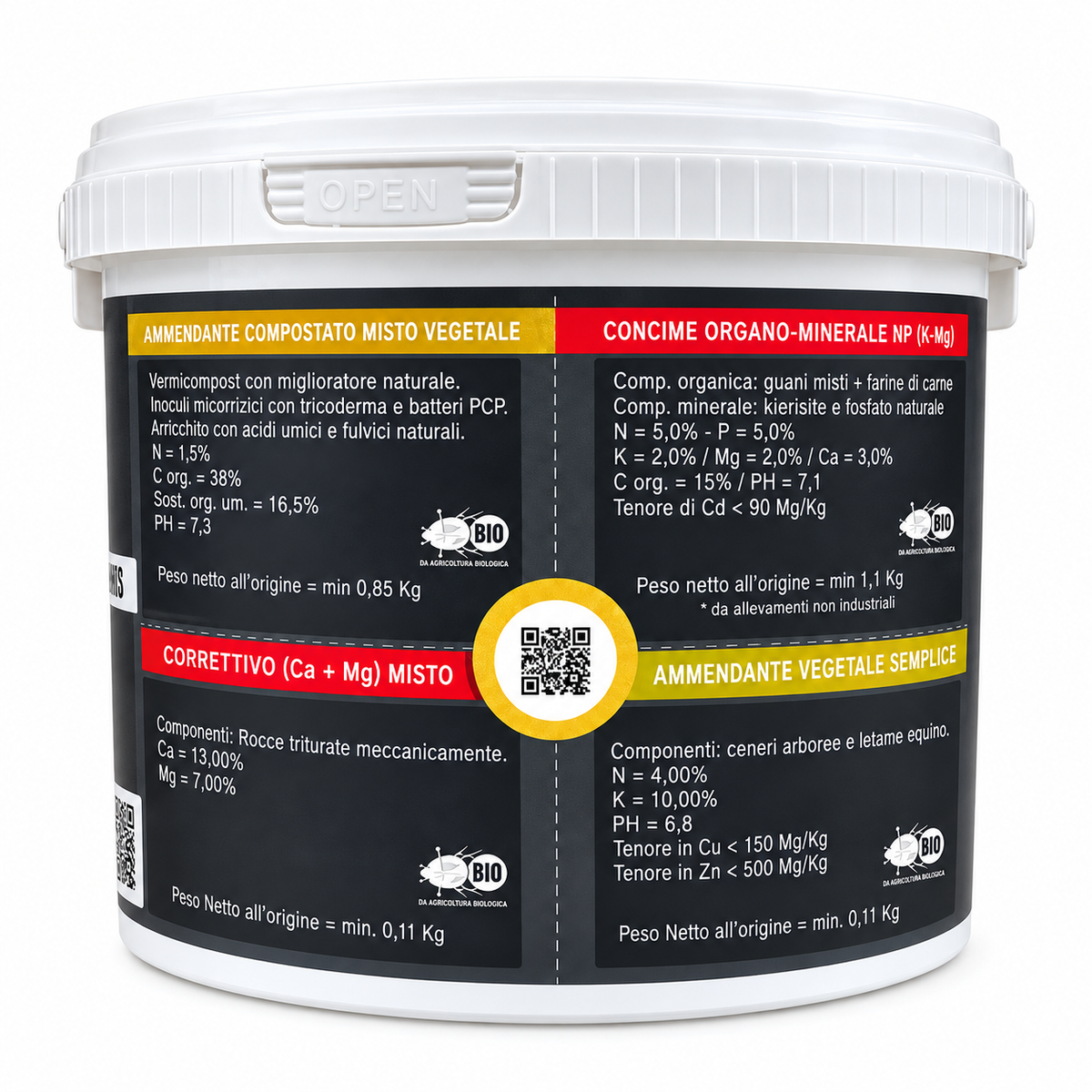 Super Soil 4 Components Mix XSmall | für 50l Erde