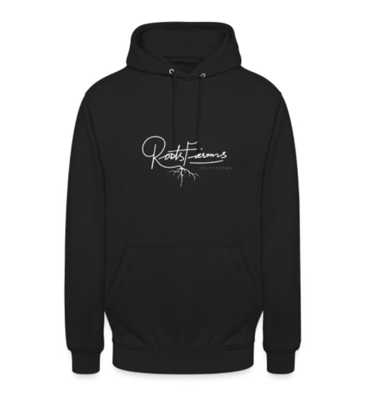 Roots Farms Hoodie | Black