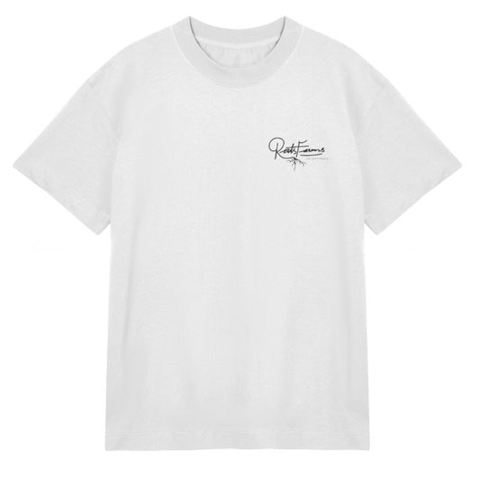 Roots Farms T-Shirt | “Gas Plants” | Off White