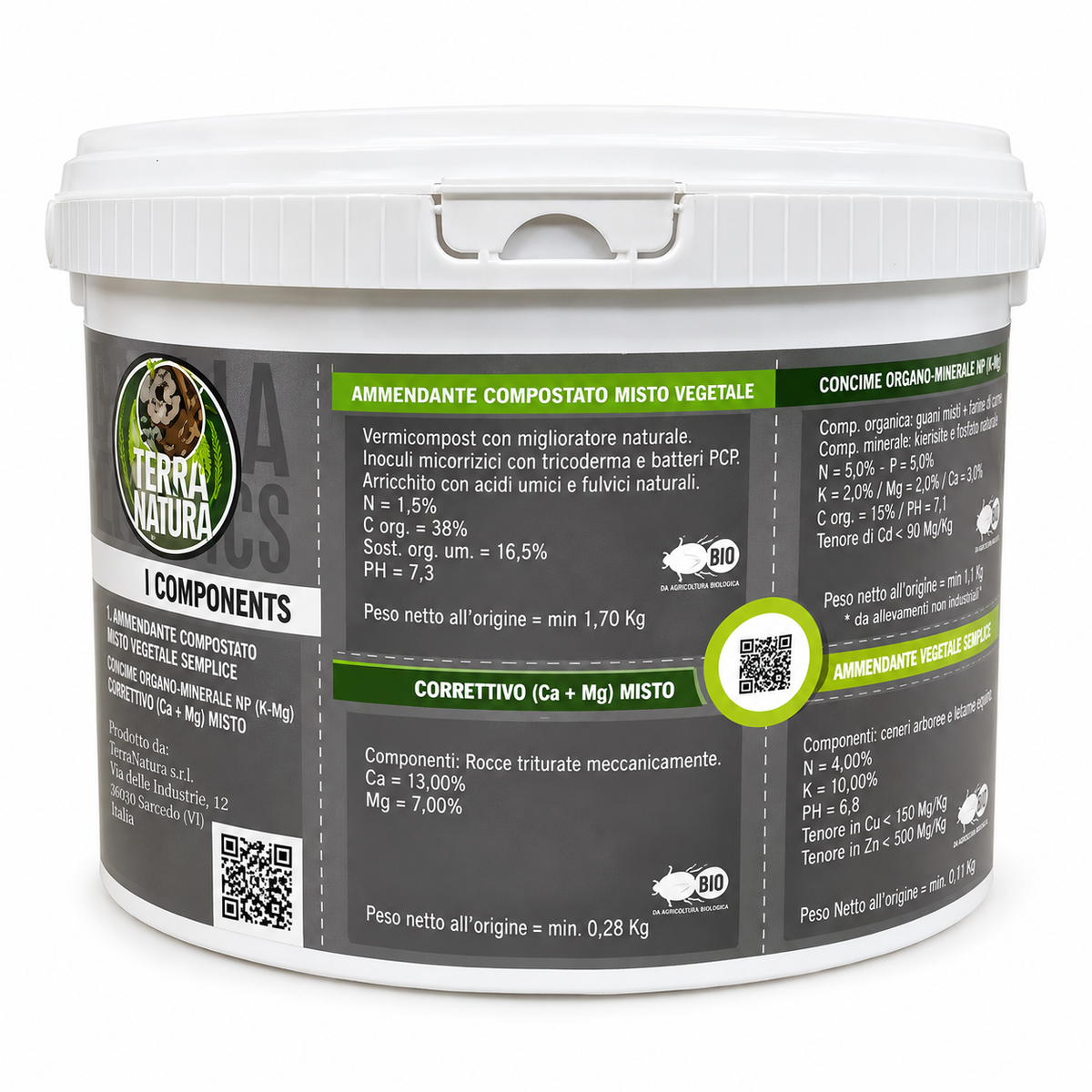 Super Soil 4 Components Mix XSmall | für 50l Erde