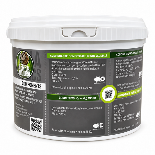 Super Soil 4 Components Mix XSmall | für 50l Erde
