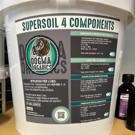 Super Soil 4 Components Mix Extra Large | für 400l Erde